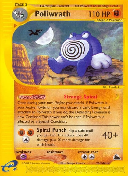 Poliwrath (26), Skyridge 026/144