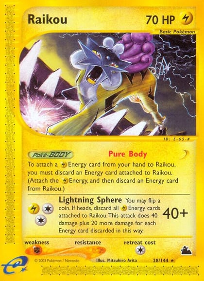 Raikou, Skyridge 028/144