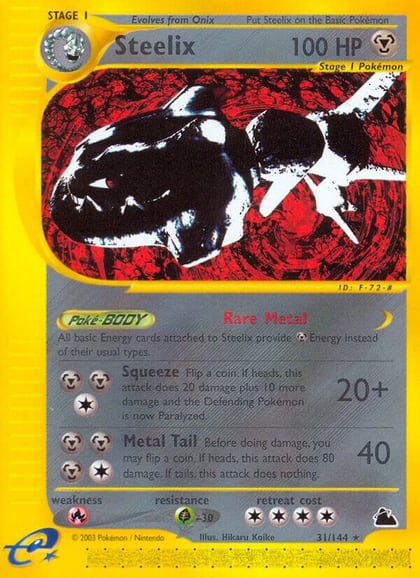Steelix (31), Skyridge 031/144