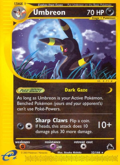 Umbreon (32), Skyridge 032/144