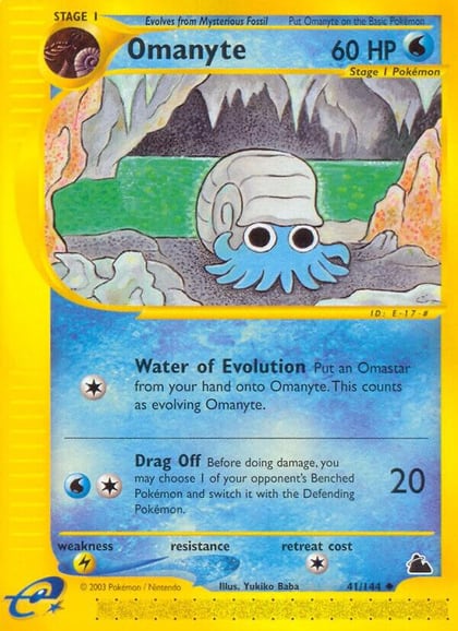 Omanyte, Skyridge 041/144