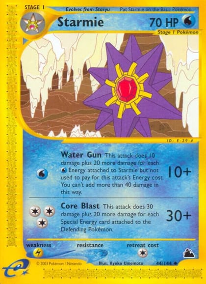 Starmie (44), Skyridge 044/144