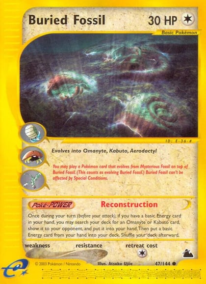 Buried Fossil, Skyridge 047/144
