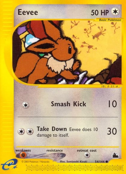 Eevee, Skyridge 054/144