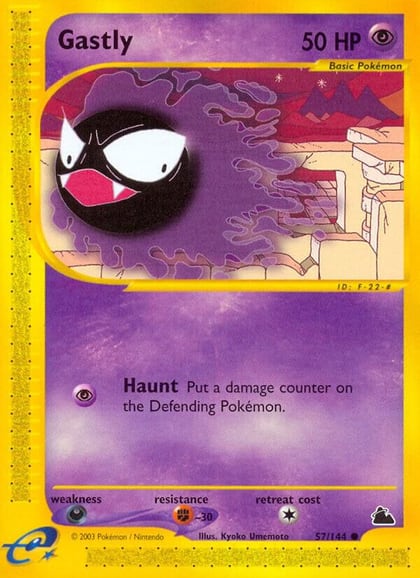 Gastly, Skyridge 057/144