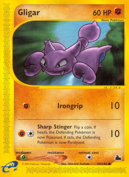 Gligar, Skyridge 059/144