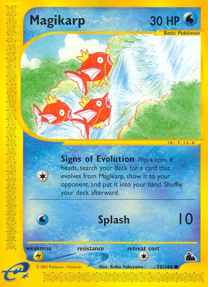 Magikarp, Skyridge 075/144
