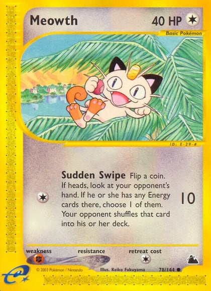 Meowth, Skyridge 078/144