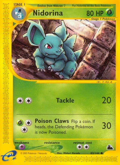 Nidorina, Skyridge 083/144