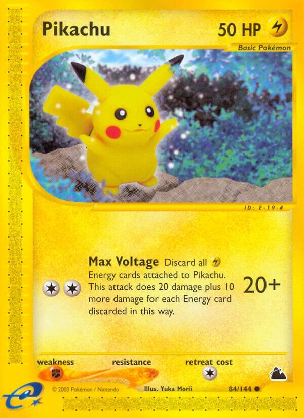 Pikachu, Skyridge 084/144