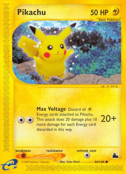 Pikachu, Skyridge 084/144