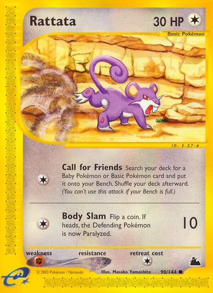Rattata, Skyridge 090/144