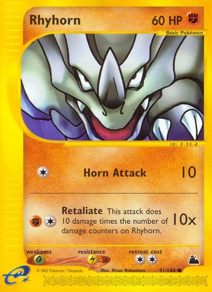 Rhyhorn, Skyridge 091/144