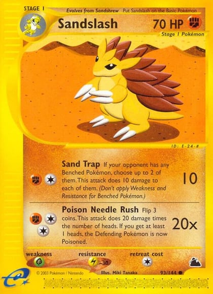 Sandslash, Skyridge 093/144