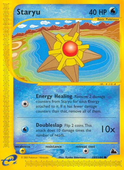 Staryu (103), Skyridge 103/144
