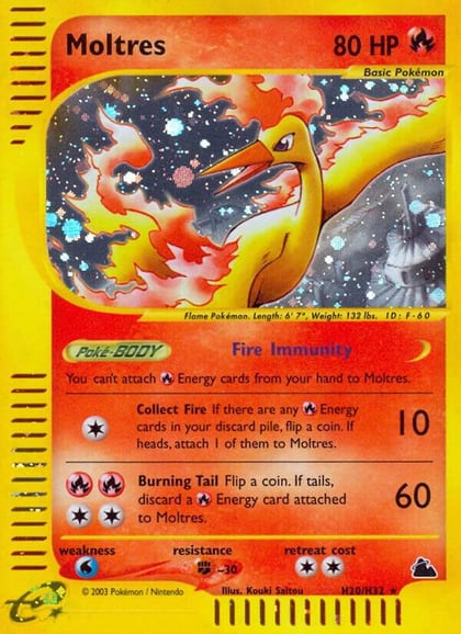 Moltres (H20), Skyridge H20/H32