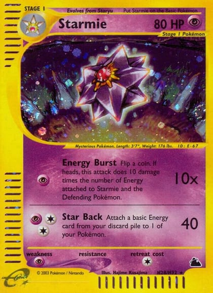Starmie (H28), Skyridge H28/H32