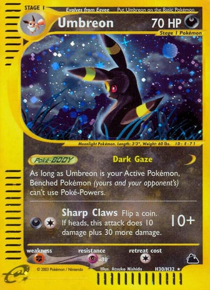 Umbreon (H30), Skyridge H30/H32