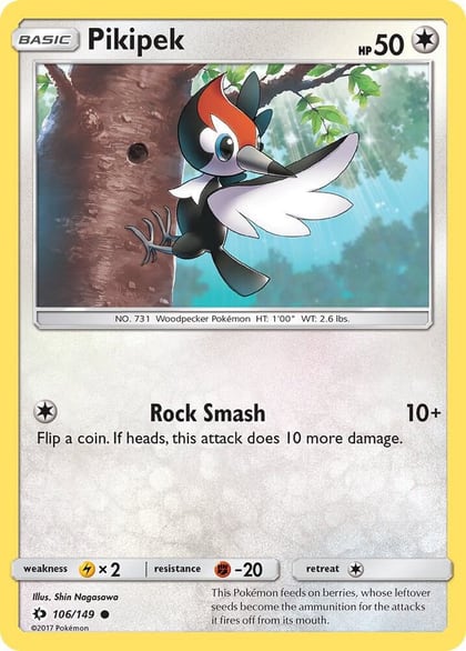 Pikipek, SM Base Set 106/149