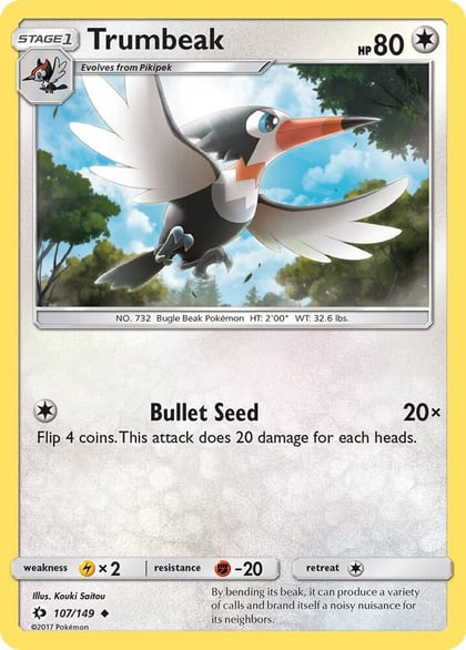 Trumbeak, SM Base Set 107/149