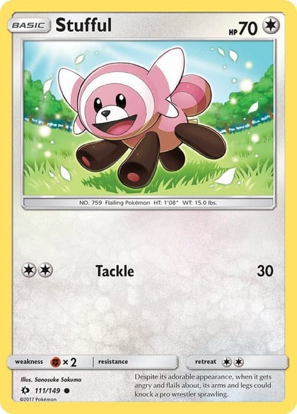 Stufful, SM Base Set 111/149