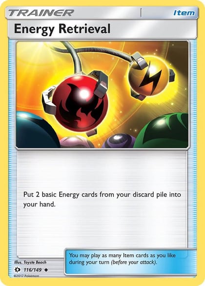 Energy Retrieval, SM Base Set 116/149
