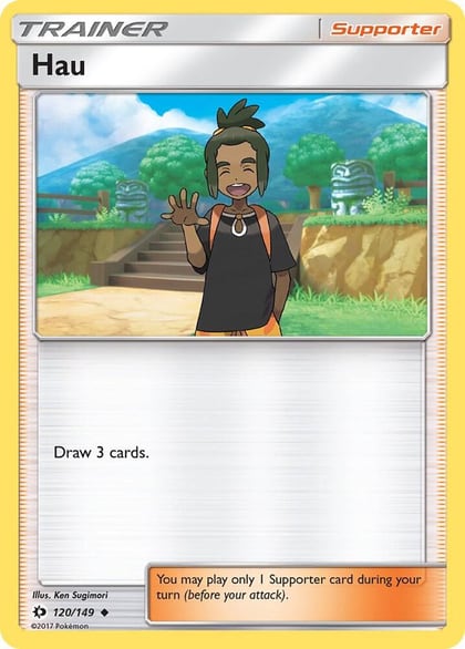 Hau, SM Base Set 120/149