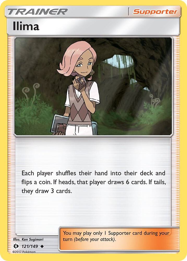 Ilima, SM Base Set 121/149