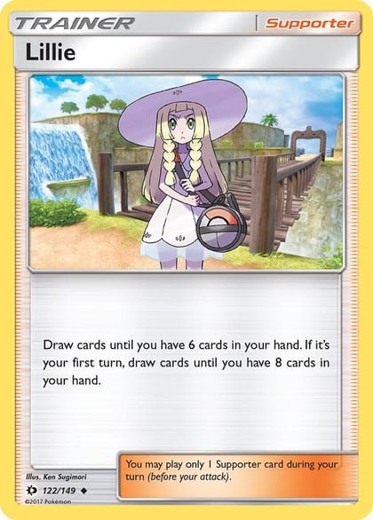 Lillie, SM Base Set 122/149