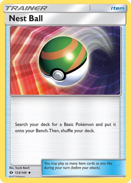 Nest Ball, SM Base Set 123/149