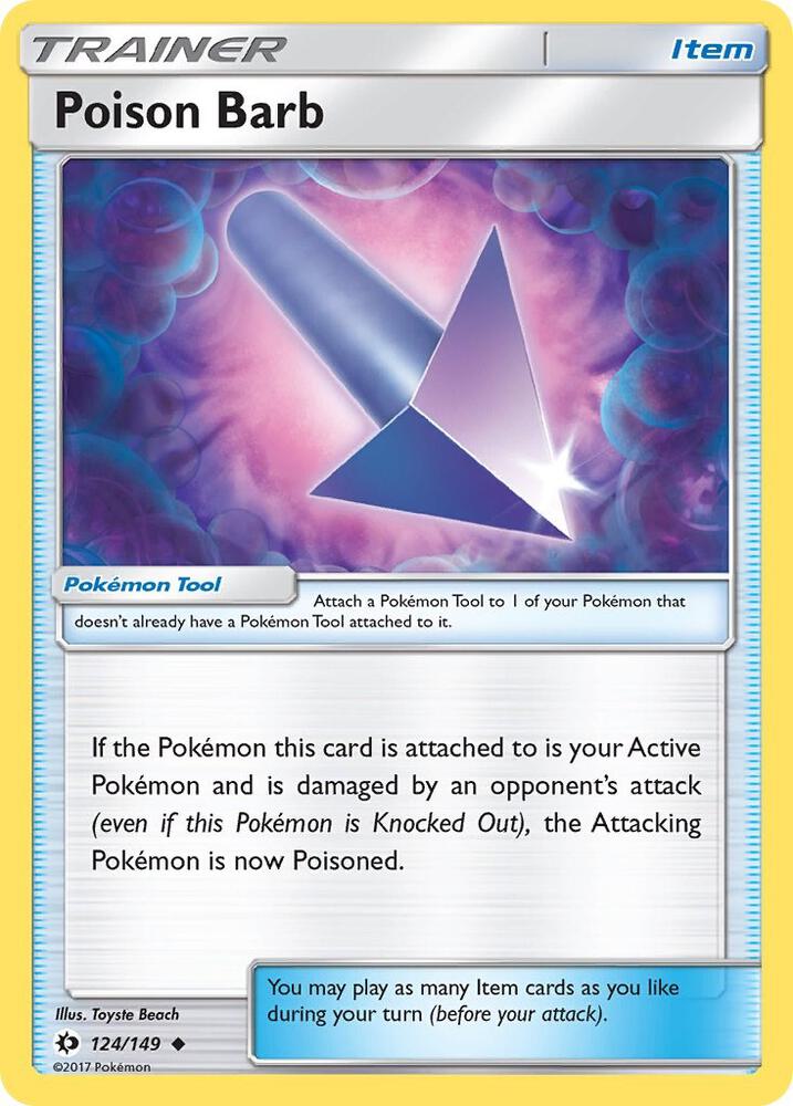 Poison Barb, SM Base Set 124/149