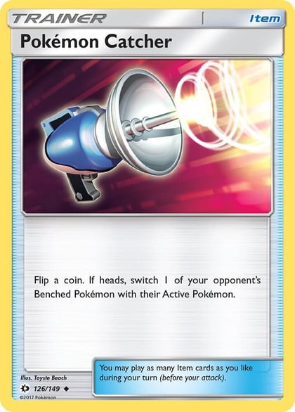Pokemon Catcher, SM Base Set 126/149