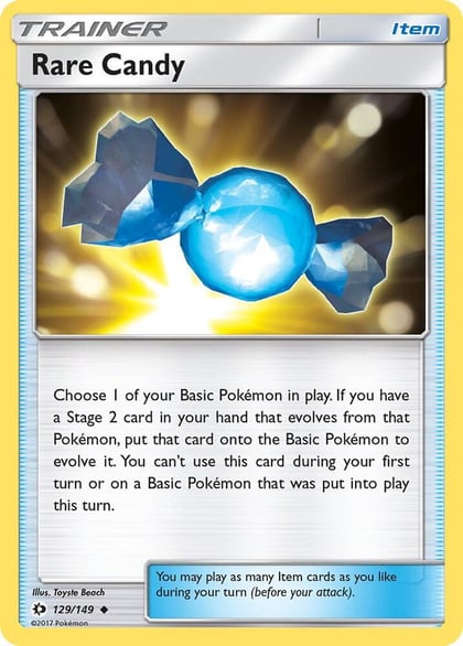 Rare Candy, SM Base Set 129/149