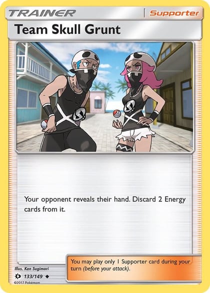 Team Skull Grunt, SM Base Set 133/149