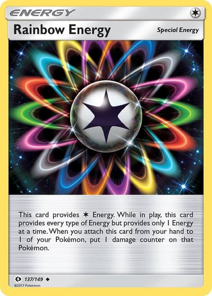 Rainbow Energy, SM Base Set 137/149