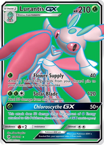 Lurantis GX (Full Art), SM Base Set 138/149