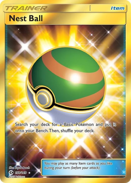 Nest Ball (Secret), SM Base Set 158/149
