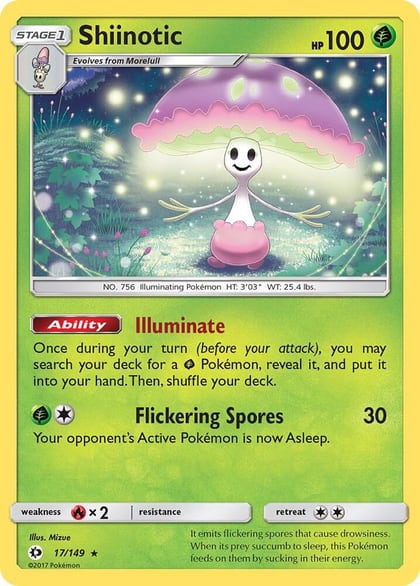 Shiinotic, SM Base Set 17/149