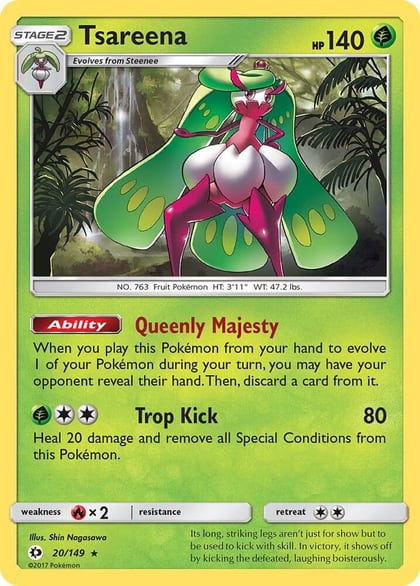 Tsareena, SM Base Set 20/149
