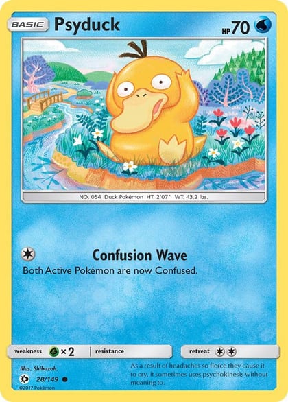 Psyduck, SM Base Set 28/149