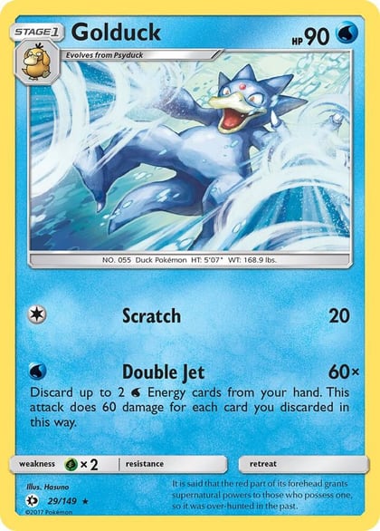 Golduck, SM Base Set 29/149
