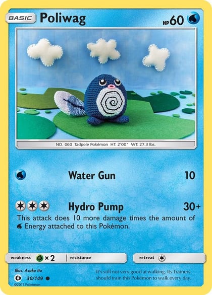 Poliwag, SM Base Set 30/149