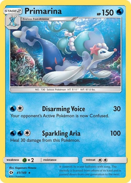 Primarina, SM Base Set 41/149