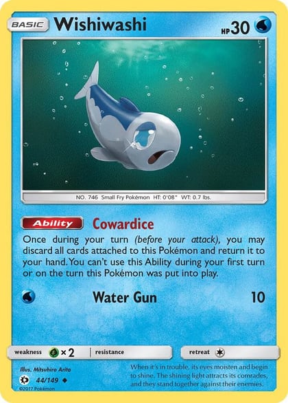 Wishiwashi, SM Base Set 44/149