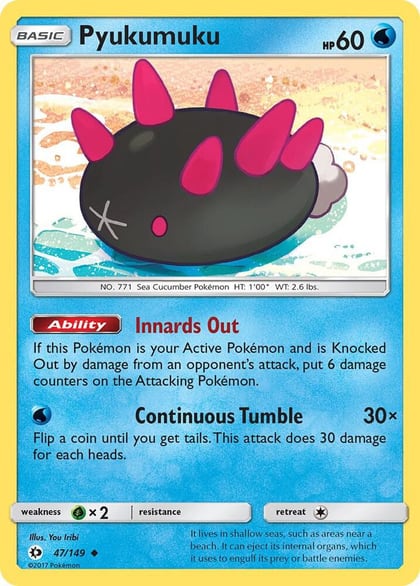 Pyukumuku, SM Base Set 47/149