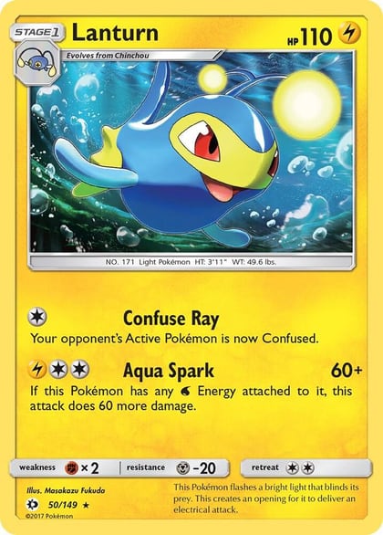 Lanturn, SM Base Set 50/149