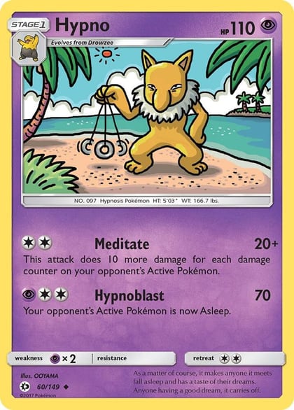 Hypno, SM Base Set 60/149