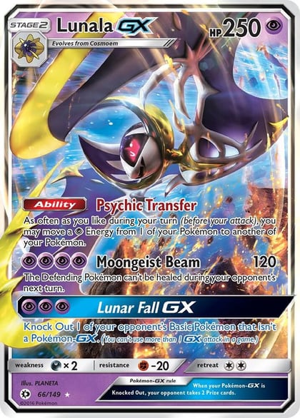 Lunala GX, SM Base Set 66/149