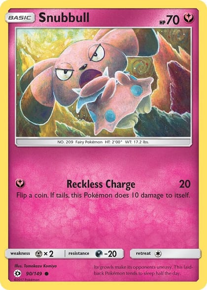Snubbull, SM Base Set 90/149