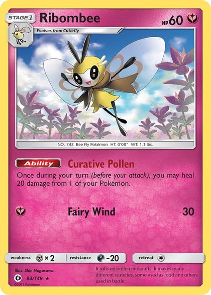 Ribombee, SM Base Set 93/149